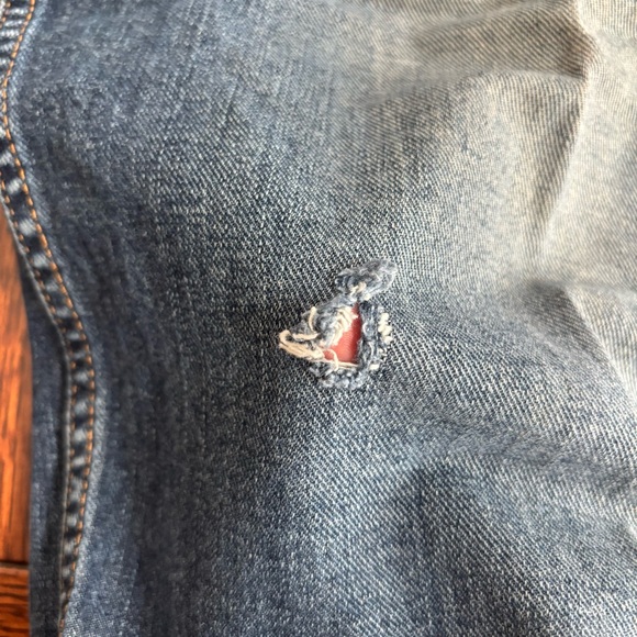 Eddie Bauer Relaxed Fit Blue Jeans W 35 L 34 - Picture 3 of 10